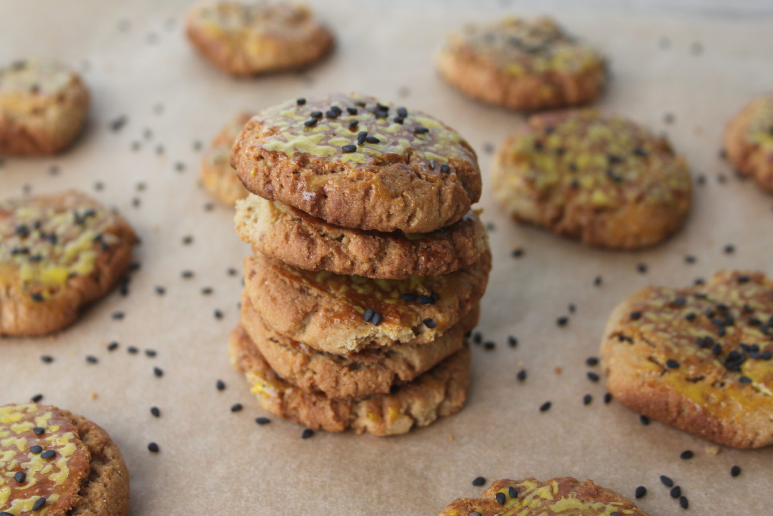 Glutenfri sorghum-mandel småkager