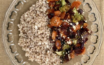 Sorghum bowl med grillede grøntsager